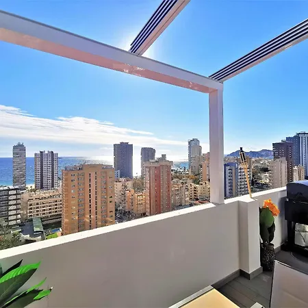 Penthouse Cervantes Sea View Levante 아파트 *