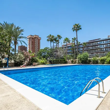 Penthouse Cervantes Sea View Levante 아파트 베니돔