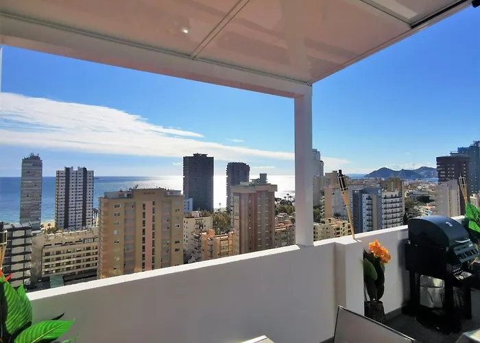 Apartmán Penthouse Cervantes Sea View Levante Benidorm